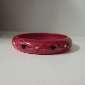 Splendette Valentine's Day Hearts Bangle
